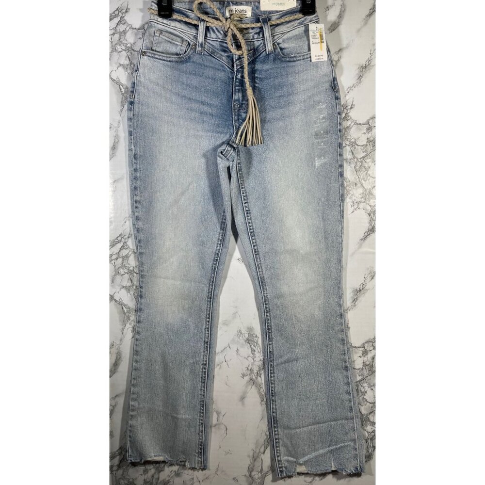 M Jeans by Maurices Kick Boot Ankle Original Fit Size 0 Reg High Rise Comfort